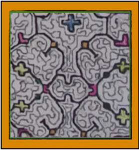 Shipibo Tapestry - Rainforest Energy Medicine
